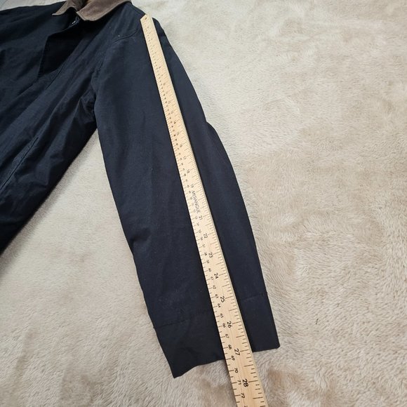 Timberland Waterproof Collared Jacket Coat Full Zip Pocket Navy Blue Mens Size M - Picture 6 of 10